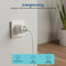 Gologi Slimme stekker - Smart plug - Energieteller - WIFI - Google Home & Amazon Alexa - Wit
