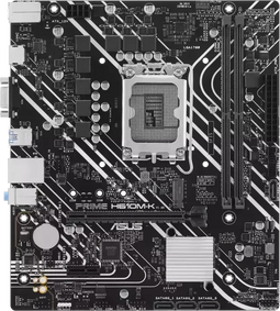 ASUS Prime H610M-K - Moederbord micro ATX - Intel H610 - 96 GB DDR5 geheugen - 5 opslagstations