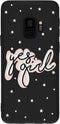 Hoesje Geschikt voor Samsung Galaxy S9 Hoesje Siliconen - Design Backcover Color - Meerkleurig / Yes Girl