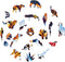 UNIDRAGON Houten Puzzel Voor Volwassenen Dier - Mooie Tijger - 104 stukjes - Small 19x24 cm
