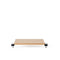 NorStone Copenhagen - Base audiomeubel - Stevige metalen constructie - Zwart eiken