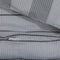 vidaXL - Dekbedovertrekset - 200x220 - cm - katoen - grijs