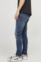 JACK & JONES Glenn Fox - slim fit jeans - Super Stretch - denimblauw
