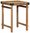vidaXL - Eettafel - 55x60x76 - cm - Massief - Gerecycled - Hout
