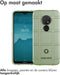 iMoshion Hoesje Geschikt voor Nokia 7.2 / 6.2 Hoesje Siliconen - iMoshion Rugged Shield Backcover - Groen