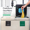 Deleca Recycle Prullenbak - 60 Liter (2x30) - 2 Vakken - Pedaalemmer - RVS (2 stuks)