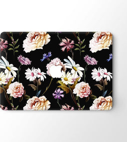 Lunso Geschikt voor MacBook Pro 16 inch (2019) vinyl sticker - Flower Bouquet
