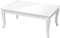 vidaXL - Salontafel - 100x50x42 - cm - bewerkt - hout - hoogglans - wit