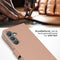 Selencia Samsung Galaxy S24 - Echt Lederen Bookcase - 3 Pashouders - Dusty Pink