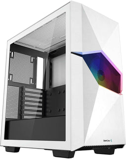 DeepCool CYCLOPS White - Midi Tower Behuizing - Gehard Glas - 51,46L