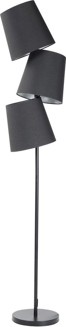 RIO GRANDE II - Staande lamp - Zwart - Metaal