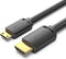 Vention AGHBG HDMI kabel 1,5 m HDMI Type C (Mini) HDMI Type A (Standaard) Zwart