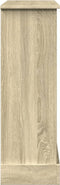 vidaXL - Haardombouw - 90x30x90 - cm - bewerkt - hout - sonoma - eikenkleurig