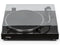 Thorens TD 204 zwart handmatige snaaraangedreven platenspeler