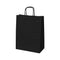 Klika - Draagtas papier - zwart - afm 46x16x49cm - 3 stuks