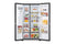 LG GSLE91EVAC - Amerikaanse Koelkast - 628L - SpacePlus® - Zwart staal