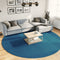 vidaXL - Vloerkleed - OVIEDO - laagpolig - Ø - 280 - cm - turquoise