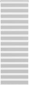 vidaXL - Zebra - rolgordijn - 85x200 - cm - stofbreedte - 80,9 - cm - lichtgrijs
