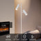 Lucide CLUBS - Vloerlamp - 2xGU10 - Draaibaar en kantelbaar - Wit