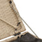 vidaXL - Tuinkrukken - met - kussens - 2 - st - 40x40x43 - cm - poly - rattan - beige