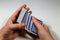 Clown Games - Speelkaarten - Set van 2 - Rood Blauw