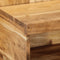 vidaXL - Nachtkastje - 50x27x50 - cm - massief - acaciahout