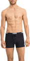 PUMA Swim Logo Trunk - Heren Zwembroek - Vormvaste Technologie - Zwart