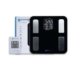 Elektronische badkamerweegschaal OROMED ORO-BLUETOOTH SMART zwart