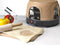 Trebs PizzaGusto 99392 - Pizza Oven voor 8 personen - Inclusief 8 spatels en pizzavorm - Terracotta