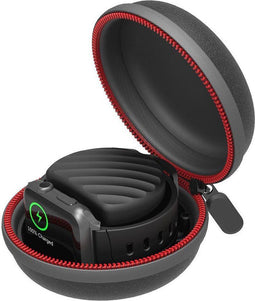 SmartphoneClip Travel Case - Oplaadkabelhouder voor Apple Watch - Bescherming tegen vallen en stoten - Zwart