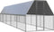 vidaXL - Kippenhok - 2x10x2 - m - gegalvaniseerd - staal