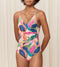Triumph Summer Allure OP 01 - Dames Badpak - Gevoerd met ruches - Roze