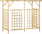 vidaXL - Pergola - voor - 3 - containers - geïmpregneerd - grenenhout