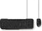 Nedis KBMC100 - Toetsenbord en Muis Set - Draadloos - Qwerty US - Zwart