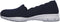 Skechers Seager - Stat Dames Instappers - Air-Cooled Memory Foam - Navy - Maat 38