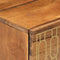 vidaXL - Nachtkastje - 50x33x60 - cm - massief - mangohout