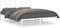 vidaXL - Bedframe - met - hoofdbord - metaal - wit - 160x200 - cm
