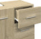 vidaXL - Wastafelkast - 63x30x54 - cm - bewerkt - hout - sonoma - eikenkleurig