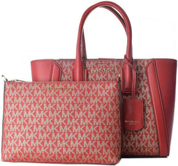 Handtas Dames Michael Kors 35F2G6KC5V-CHILI-GLD Rood 24 x 18 x 8 cm