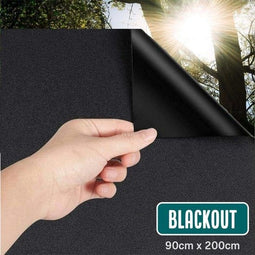 Homewell Verduisteringsdoek 90x200cm - Raamfolie Verduisterend - Blackout - Anti Inkijk, Isolerend