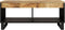 vidaXL - Salontafel - 90x50x40 - cm - massief - mangohout