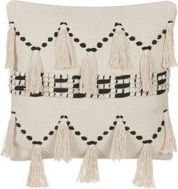 THONDI - Sierkussen - Lichtbeige - 45 x 45 cm - Katoen