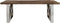 Richmond Salontafel Kensington 130x80 x-leg (Silver)