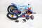 Spidey Kinderfiets - Jongensfiets - 14 inch - Blauw