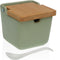 Suikerpot Versa Groen 8,8 x 8,5 x 8,8 cm Keramisch