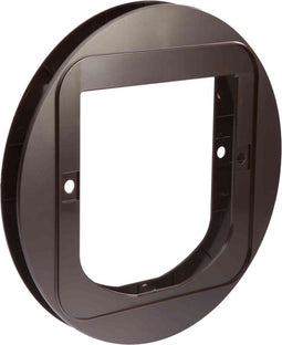 SureFlap Montageadapter Kattenluik M - Bruin - 14 x 12 cm