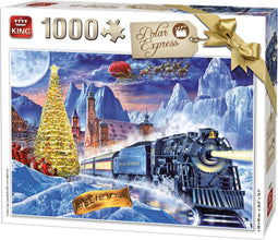 King - Polar Express - Legpuzzel 1000 stukjes - Wit
