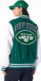New Era - New York Jets - NFL Patch Green Varsity Jacket