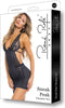 Rene Rofe Lingerie Chemise -M/L- Sneak Peak Chemise Set Blauw