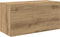 vidaXL - Badkamerwandkast - 60x25x30 - cm - bewerkt - hout - artisanaal - eikenkleur